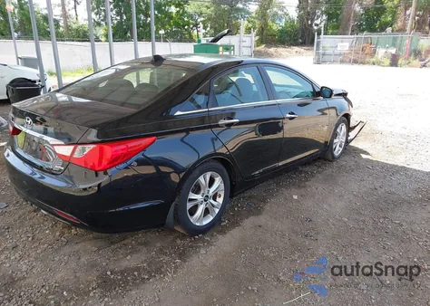 2012 Hyundai Sonata Limited из США, поврежденный, VIN 5NPEC4AC1CH400315